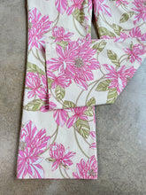 Load image into Gallery viewer, Tommy Hilfiger Pink Floral Cotton Printed Pants (S/M)