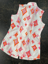 Load image into Gallery viewer, Vintage Side Slit Sleeveless Blouse (XS)