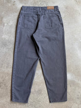 Load image into Gallery viewer, 90s Vintage Zena Grey High-Waisted Tapered Jeans (W32”)