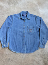 Load image into Gallery viewer, Vintage Hard Rock Cafe Orlando Denim Shirt (XL)