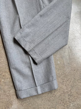 Load image into Gallery viewer, 90s Vintage Talbots Grey Wool Pleated Trousers (W28")