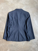Load image into Gallery viewer, 90s Vintage Dark Chambray Tailored Blazer (M)
