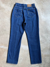 Load image into Gallery viewer, Vintage Lee Riders Dark Wash Straight Leg Jeans (W28”)