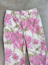Load image into Gallery viewer, Tommy Hilfiger Pink Floral Cotton Printed Pants (S/M)