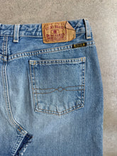 Load image into Gallery viewer, Y2K Lucky Brand Frayed Slit Denim Skirt (W31)