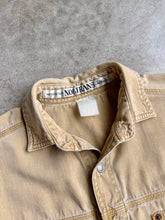 Load image into Gallery viewer, 90s Vintage No Jeans! Muted Yellow Denim Utility Work Shirt | Medium