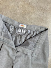 Load image into Gallery viewer, 90s Vintage Talbots Grey Wool Pleated Trousers (W28")