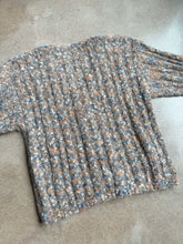 Load image into Gallery viewer, 80s Vintage Belldini Marled Metallic Mohair Knit Cardigan (L)