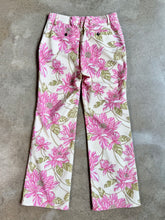 Load image into Gallery viewer, Tommy Hilfiger Pink Floral Cotton Printed Pants (S/M)