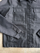 Load image into Gallery viewer, Vintage Villager Liz Claiborne Charcoal Denim Utility Jacket | Large