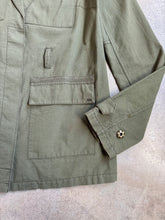 Load image into Gallery viewer, Elizabeth & James Green Belted Cotton Utility Jacket (S)
