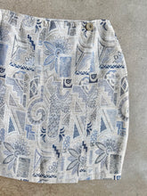 Load image into Gallery viewer, 90s Vintage The Limited Geometric Floral Jacquard Mini Wrap Skirt | Small