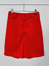 Load image into Gallery viewer, 90s Vintage Red High Waisted Shorts (W26")