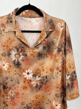Load image into Gallery viewer, Vintage Handmade Burnt Orange Floral Top (M/L)
