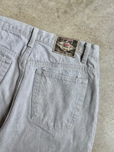 Load image into Gallery viewer, 80s Vintage Express High Waisted Grey Jeans (W29")