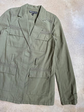Load image into Gallery viewer, Elizabeth & James Green Belted Cotton Utility Jacket (S)