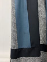 Load image into Gallery viewer, Vintage Striped Puff Sleeve Belted Dress (M/L)