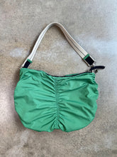 Load image into Gallery viewer, 2000s Old Navy Green Slouchy Puffer Shoulder Bag
