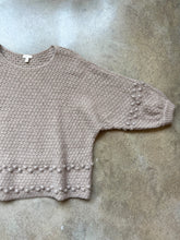 Load image into Gallery viewer, Garnet Hill Cashmere Bobble Stitch Sweater | XL
