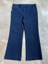 Load image into Gallery viewer, Lauren Jeans Co. Dark Wash Wide Leg Jeans (W36&quot;)
