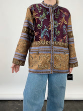 Load image into Gallery viewer, Multi Floral Tapestry Jacket (XL)
