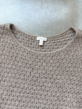 Load image into Gallery viewer, Garnet Hill Cashmere Bobble Stitch Sweater | XL
