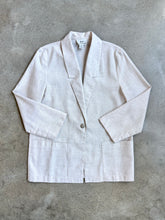 Load image into Gallery viewer, Vintage BT Traditions Ecru Linen-Blend Lightweight Blazer (M)
