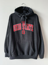 Load image into Gallery viewer, Ohio State Charcoal Grey Hoodie Sweatshirt (L)
