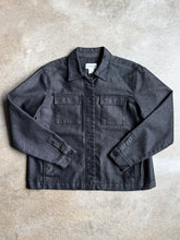 Load image into Gallery viewer, Vintage Villager Liz Claiborne Charcoal Denim Utility Jacket | Large
