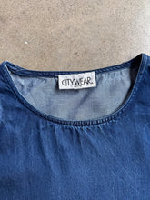 Load image into Gallery viewer, 90s Vintage Citywear Petite Denim Shell Tank (XS)
