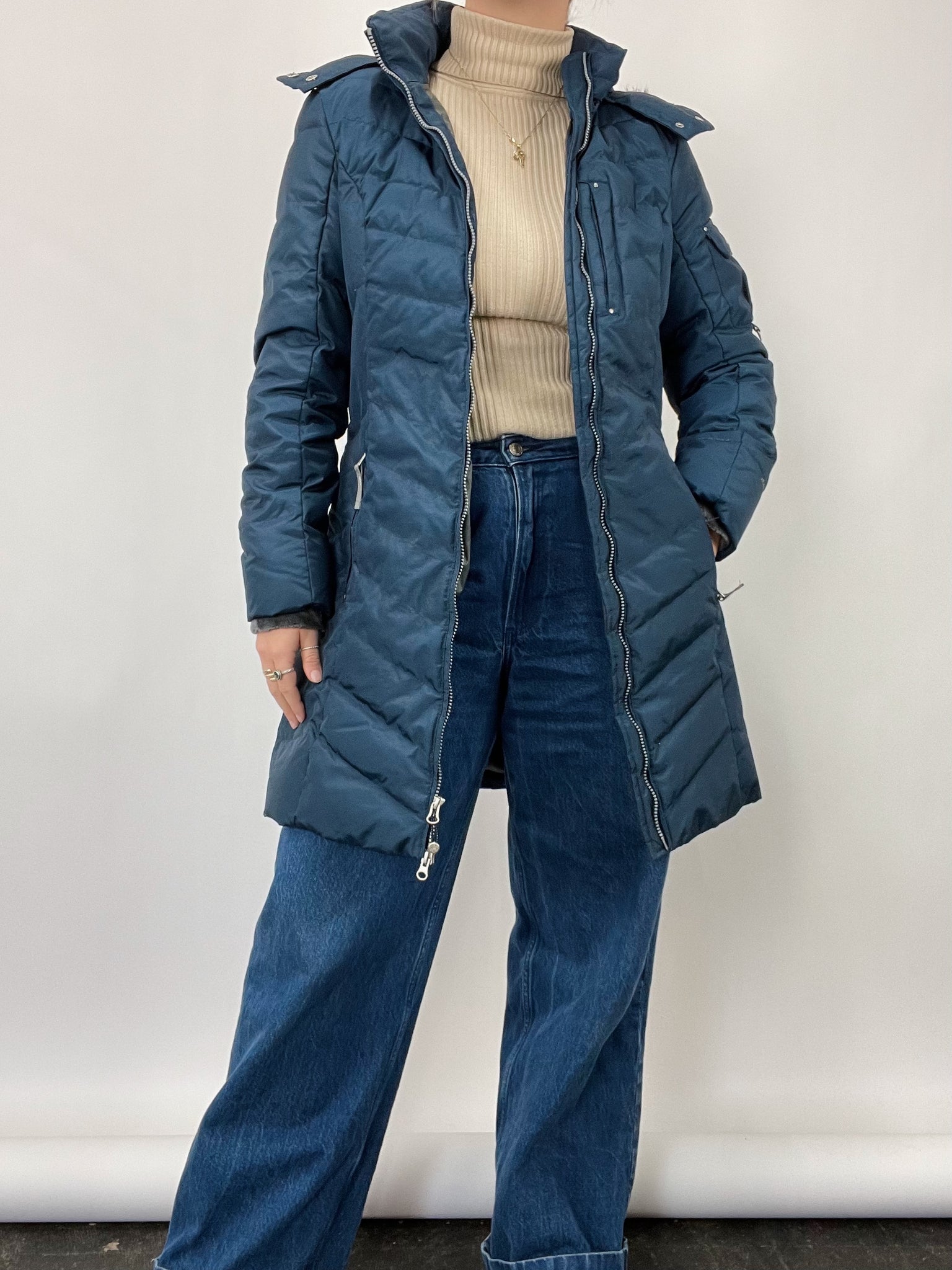 Eddie bauer 2024 long puffer coat