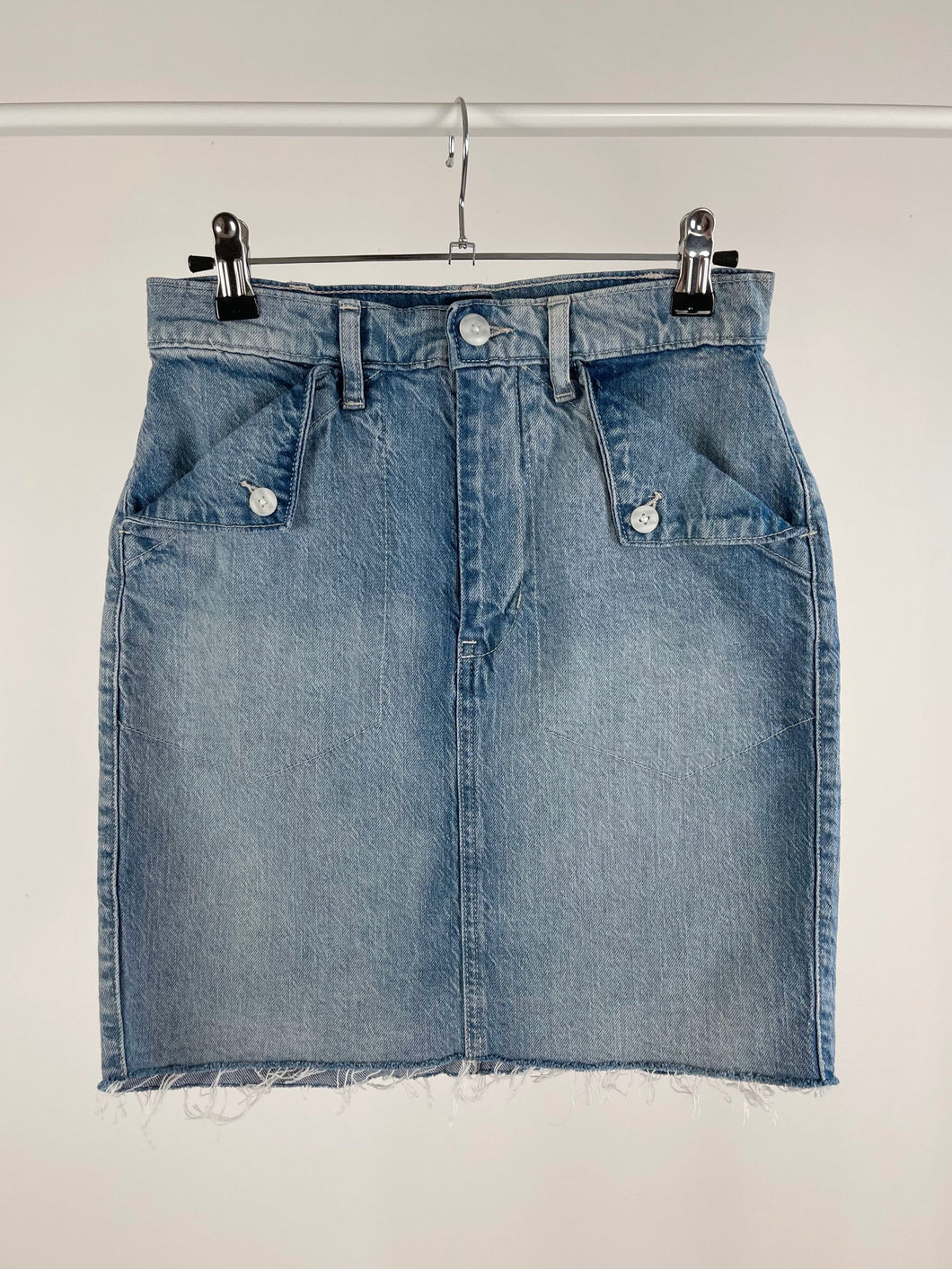 Gap Buttoned Pocket Denim Skirt (W26
