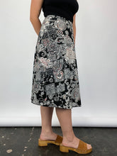 Load image into Gallery viewer, Multi Pattern Flared Midi Skirt (W31&quot;)
