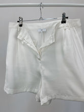 Load image into Gallery viewer, White Satin Shorts (L)
