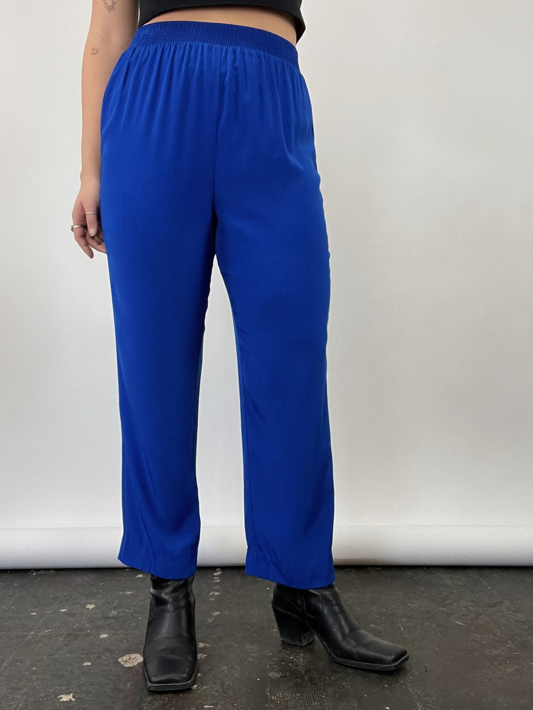 80s Royal Blue Pants (M/L)