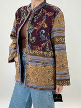 Load image into Gallery viewer, Multi Floral Tapestry Jacket (XL)

