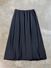Load image into Gallery viewer, Vintage Vanity Fair Black Lace Trim Maxi Slip Skirt (M)
