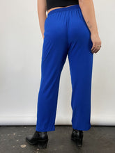 Load image into Gallery viewer, 80s Royal Blue Pants (M/L)
