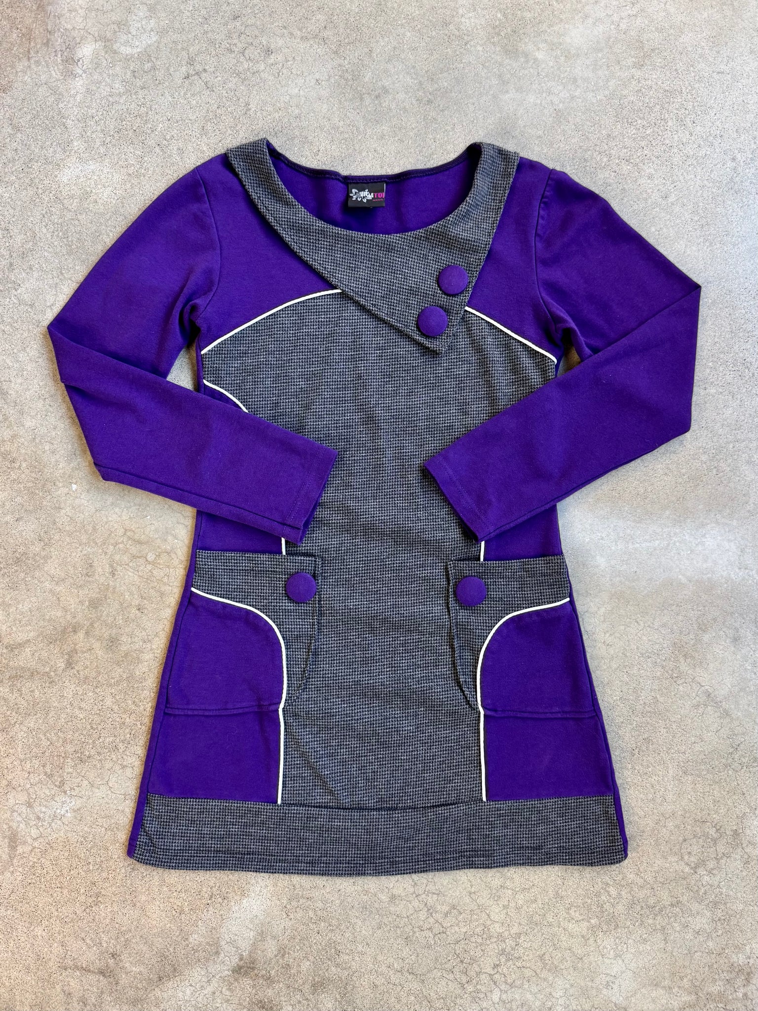 purple bell sleeve mini dress Lavender Love Long Sleeve Mini Dress Purple