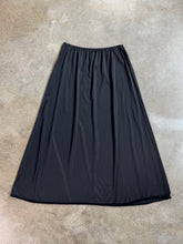 Load image into Gallery viewer, Vintage Vanity Fair Black Lace Trim Maxi Slip Skirt (M)
