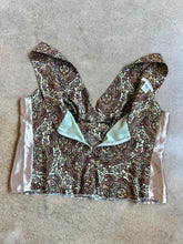 Load image into Gallery viewer, Y2K Nine West Paisley V-Neck Tie Front Tank (L/XL)
