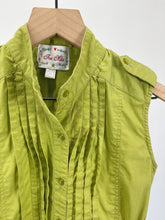 Load image into Gallery viewer, Y2K Green Sleeveless Blouse (XS/S)

