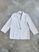 Load image into Gallery viewer, Vintage BT Traditions Ecru Linen-Blend Lightweight Blazer (M)
