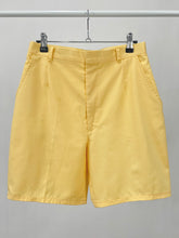 Load image into Gallery viewer, Vintage High Waisted Yellow Shorts (W27&quot;)
