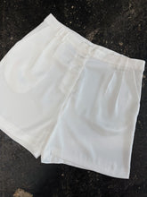 Load image into Gallery viewer, White Satin Shorts (L)
