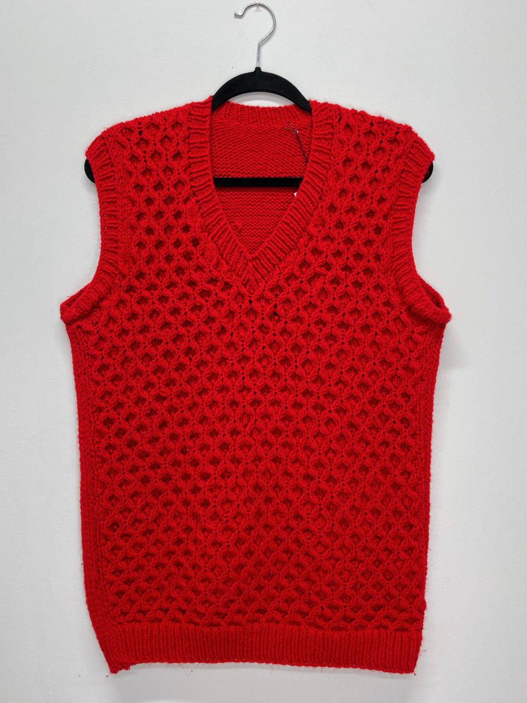 Red Sweater Vest (L)