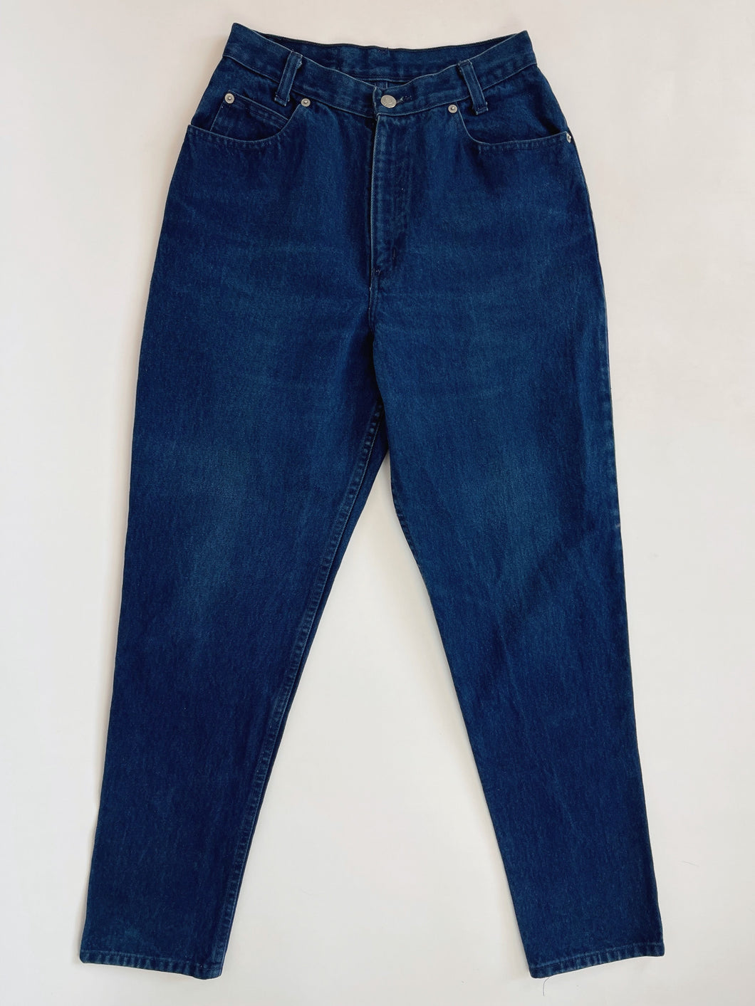 90s Dark Wash High Waisted Jeans (W27