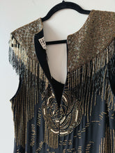 Load image into Gallery viewer, Haute Hippie Silk Beaded Fringe Flapper Dress (S)
