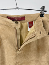 Load image into Gallery viewer, Tan Suede Maxi Skirt (W31&quot;)
