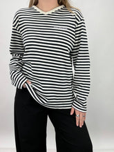 Load image into Gallery viewer, Y2K Polo Jeans Co. Striped Long Sleeve Tee (L)
